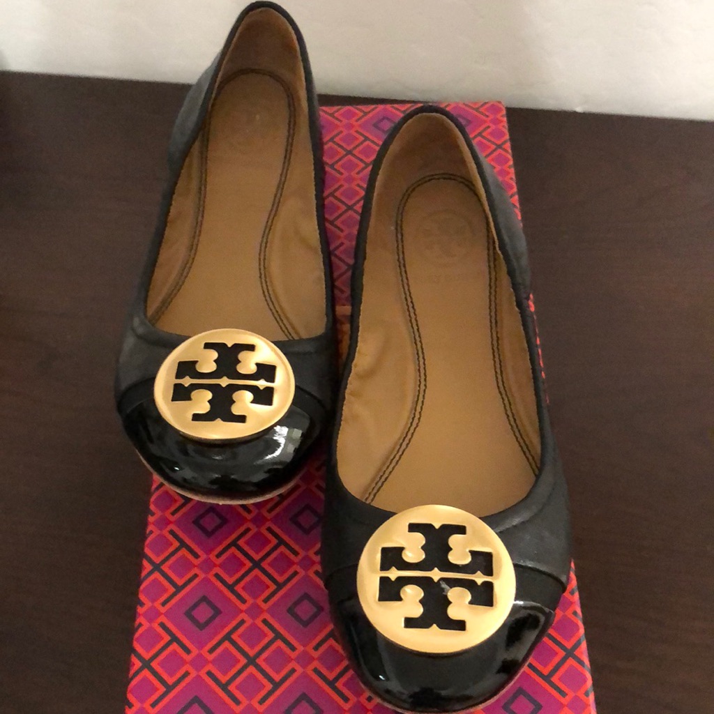 Tory Burch Flat. Used In Good Condition. Only Wear Them Twice.